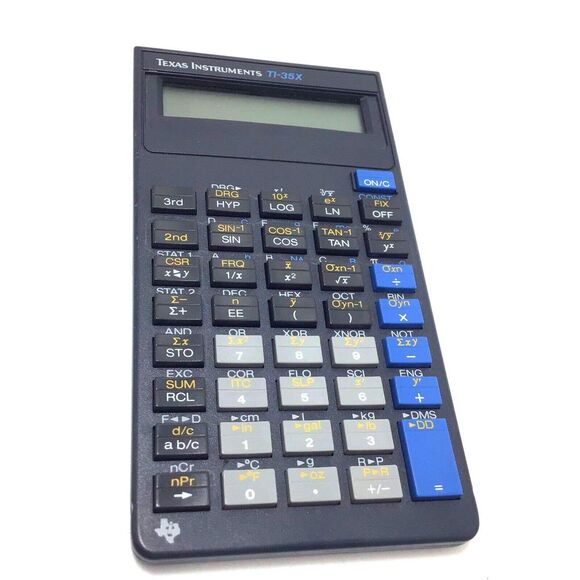 Calculator Texas Instrument Ti-35x/Scientific Graphic Mathematic Device - Picture 3 of 4